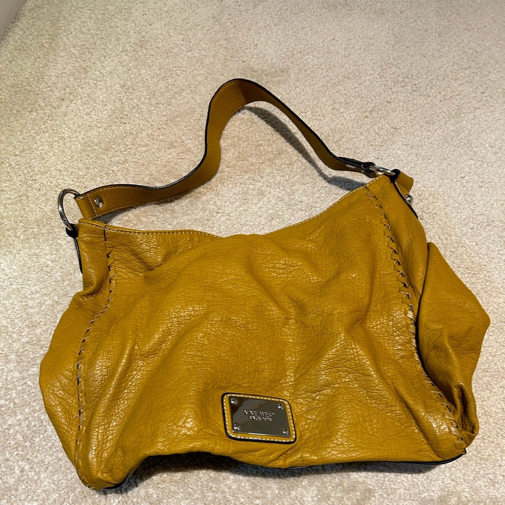 Handbag- mustard color like new